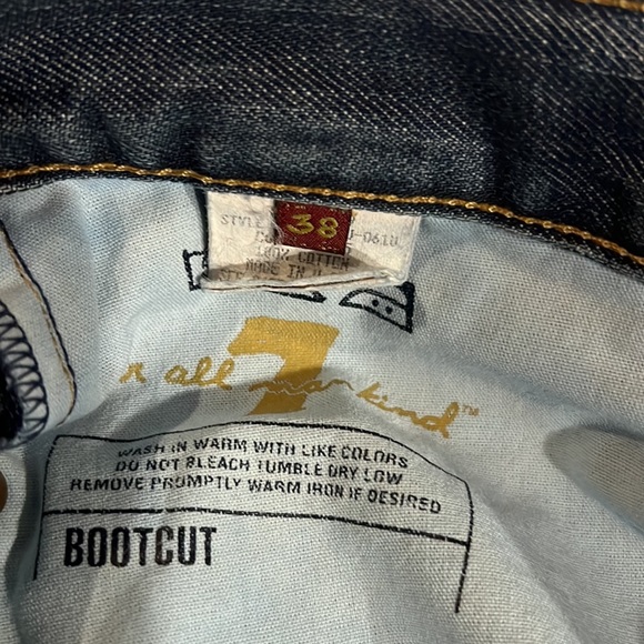 Mens Bootcut Jean - 38x32 - Picture 6 of 6